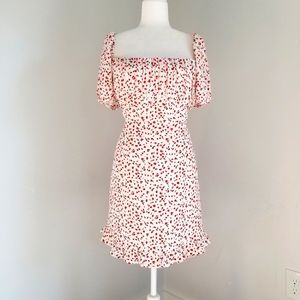 Fashion Nova Strawberry print summer dress 1X